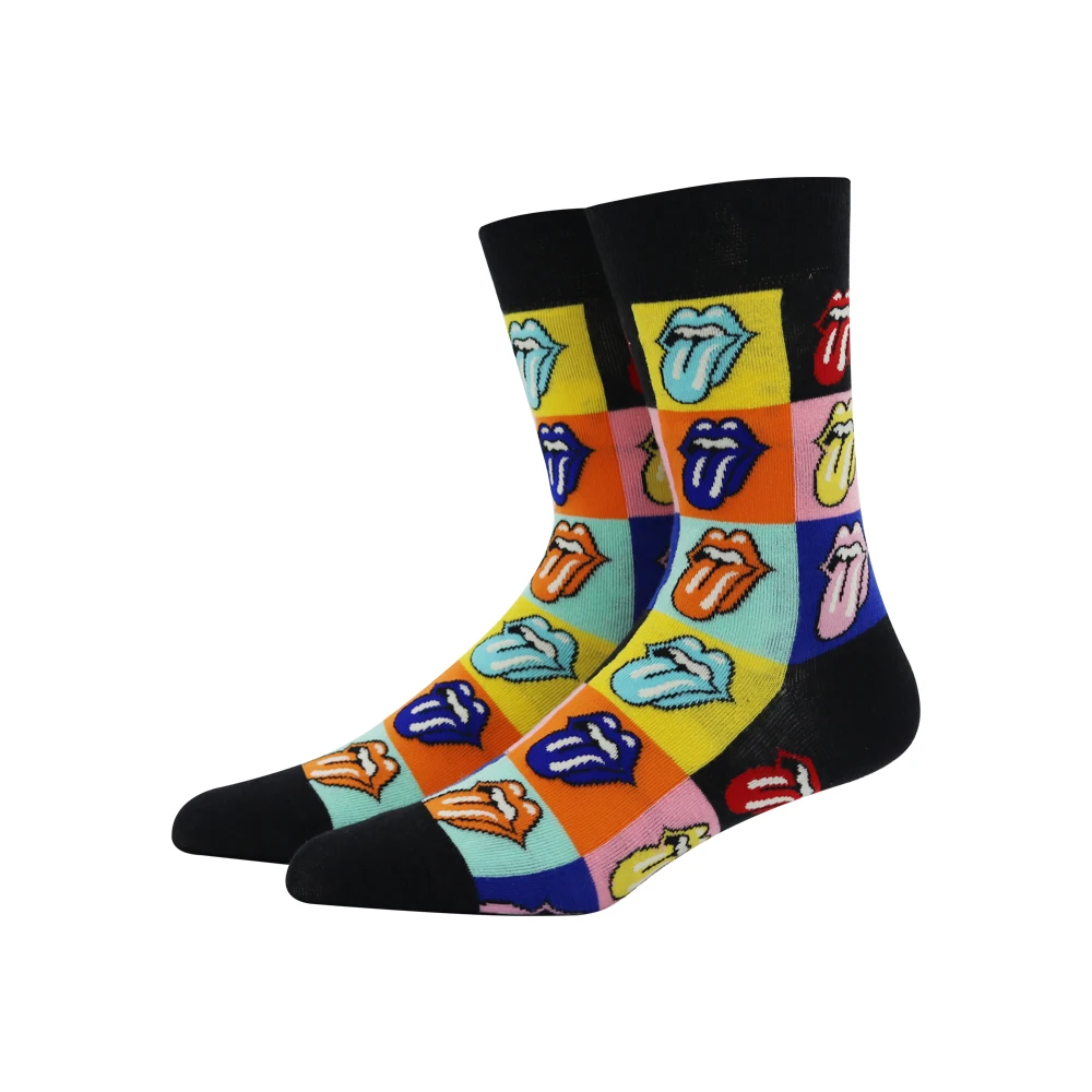 Unisex Fashion Style Love Smiley Socks Cotton Harajuku Colorful Full Socks for Women Happy Funny Man Socks Medias