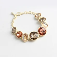 Очаровательные браслеты в богемном стиле с разноцветными кристаллами для женщин, ювелирные изделия, винтажные браслеты для женщин, подарок на свадьбу