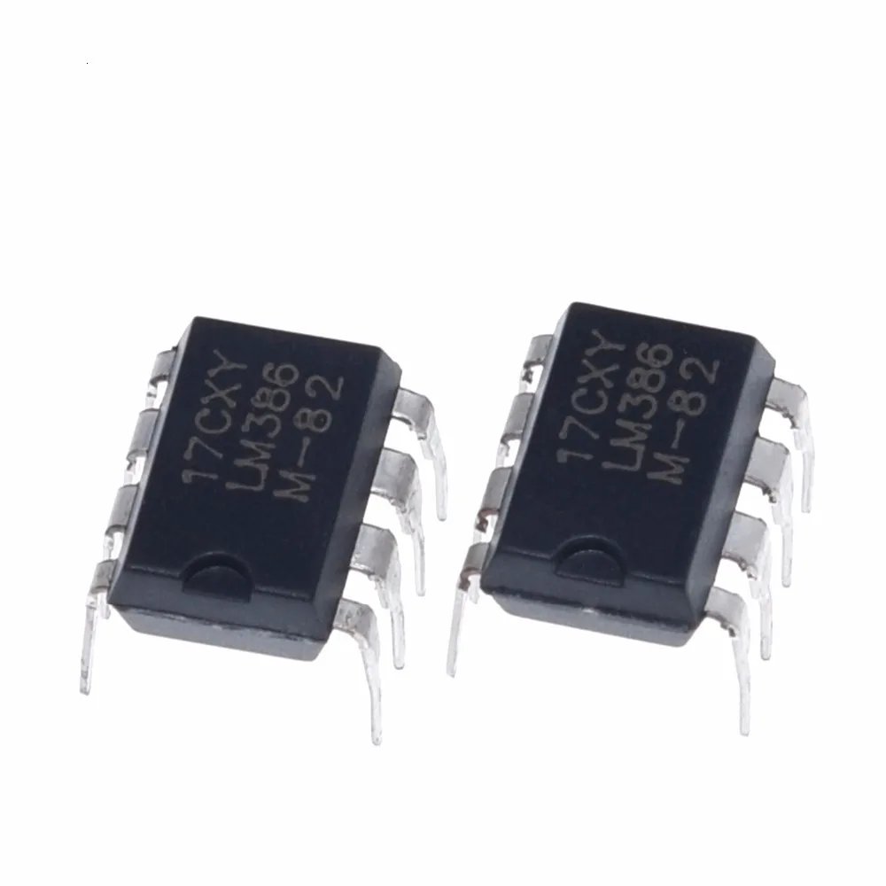 10 шт. LM386 LM386N аудио усилитель мощности DIP-8