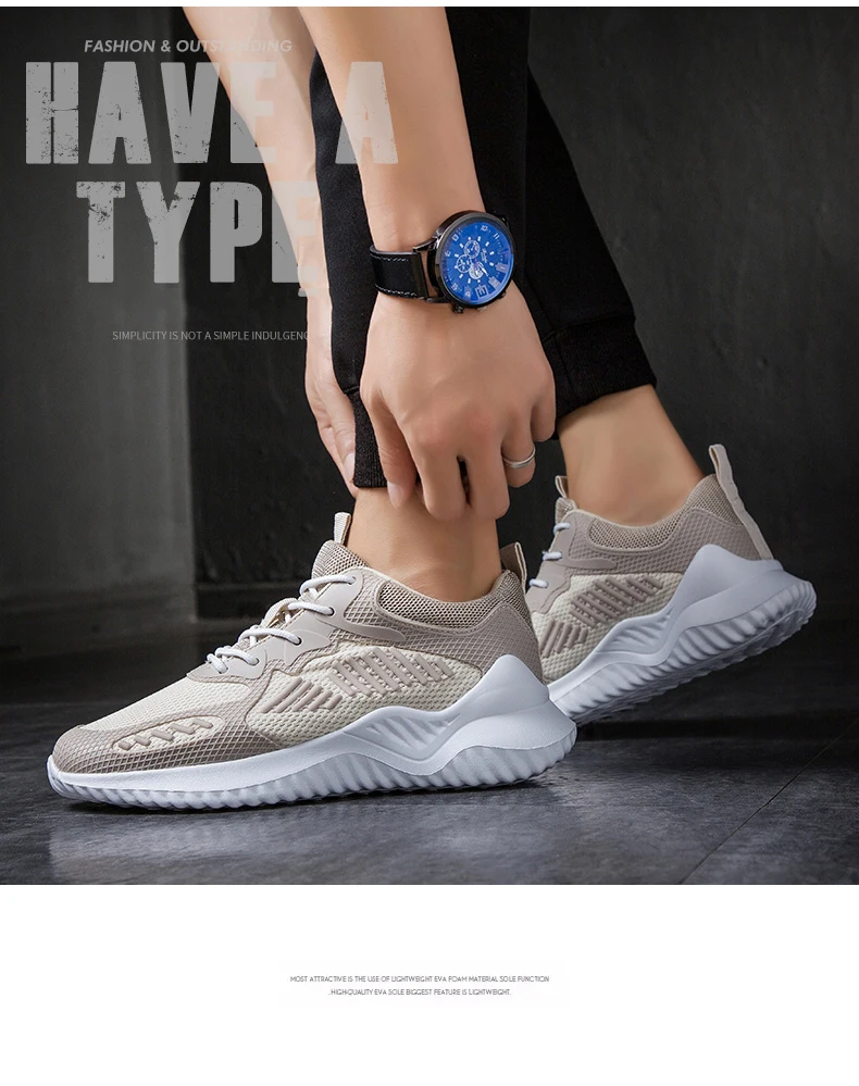 Damyuan, модный светильник, обувь для бега, удобные нескользящие мужские кроссовки, дышащие, износостойкие, для бега, мужская спортивная обувь