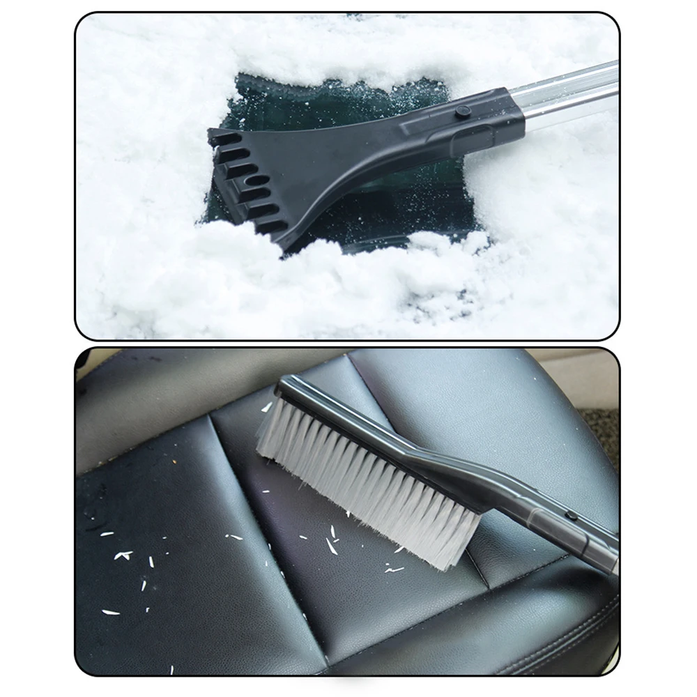 730*70 мм многофункциональная щетка для снега из алюминиевого сплава инструмент для разморозки льда для лобового стекла автомобиля удаление снега Мороз метла очиститель