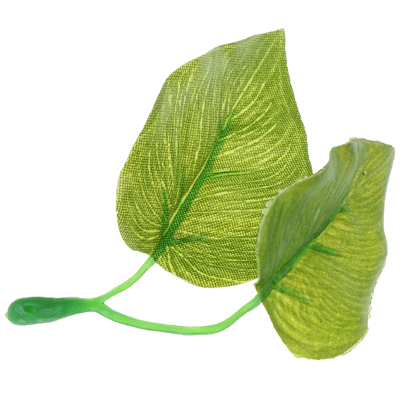 Искусственные растения для аквариума лист гамак рыба Бетта аквариум нереста отдых лист