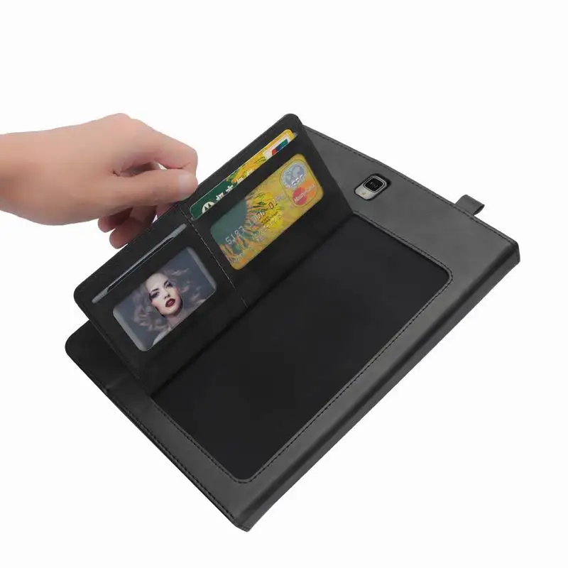 Противоударный чехол-книжка для Samsung Galaxy Tab S4 10,5 ''T830 T835 Футляр для телефона с магнитом складной чехол для карт с карандашом