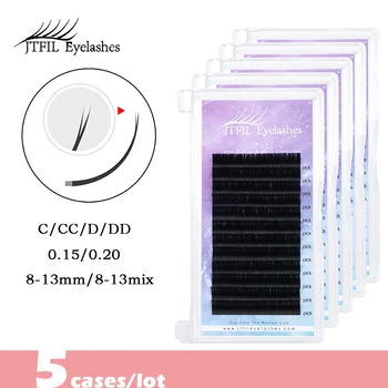 

Flat Ellipse Eyelash Extension Individual False Eyelashes Extension Ellipse Shaped Natural Matte Split Tips Soft Silk