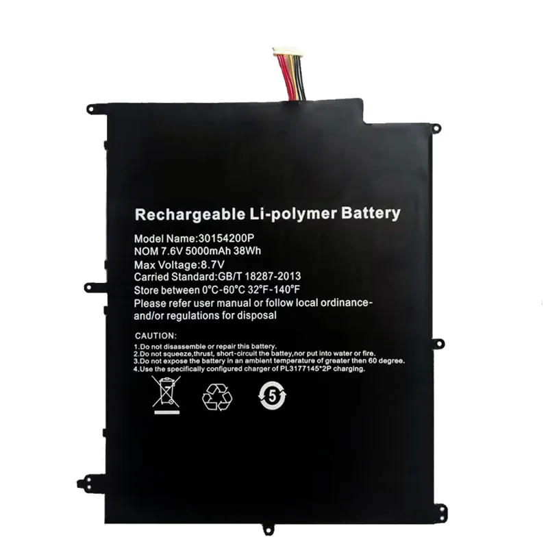 Nova Bateria do Portátil 7.6v 5000mah Nv2874180-2s para Thomson Bey144rd64s Neox14c-4bl32 4bl64 30154200p - Imagem 3