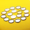 LKERAN 100Pcs/lot 25mm/1 inch Metal Rhinestone Button Bottle Cap Tray 16 colors Crystal DIY Handmade Craft Decoration Accessorie 4