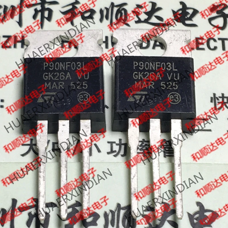10 шт./лот и P90NF03L STP90NF03L-220 30V 90A