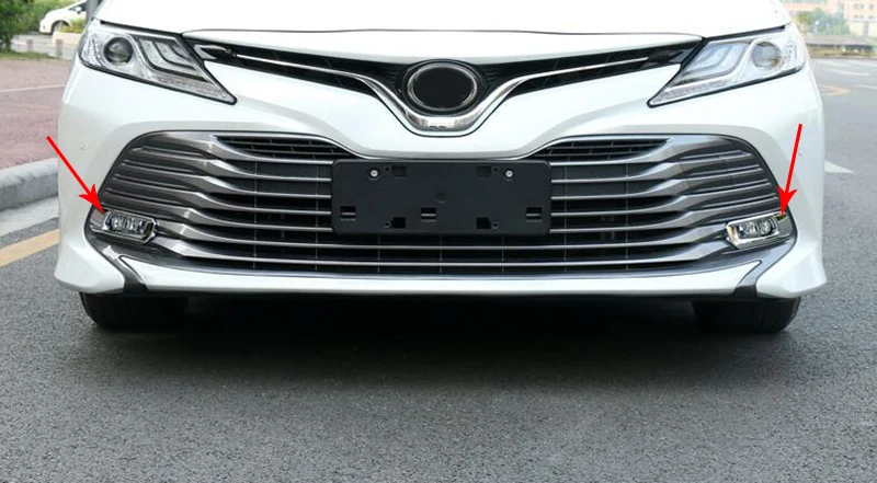 Для Toyota Camry 8 8th XV70 2018 Автомобильная ABS хромированная лампа заднего