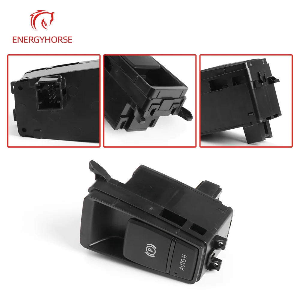 Car Handbrake Assembly Parking Brake P Button Control Switch Cover for BMW X5 X6 E70 E71 E72 61319148508 handbrake switch cover handbrake button cover