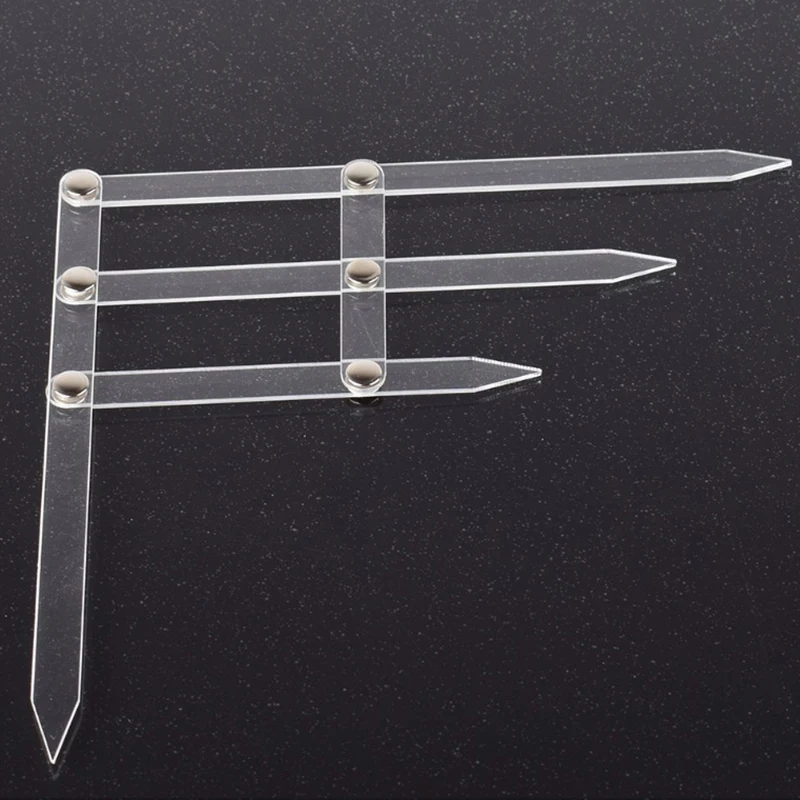 

acrylic permanent makeup ruler,eyebrow shaping stencil tools,ratio divider ruler Material for Acrylic white color eyebrow tool