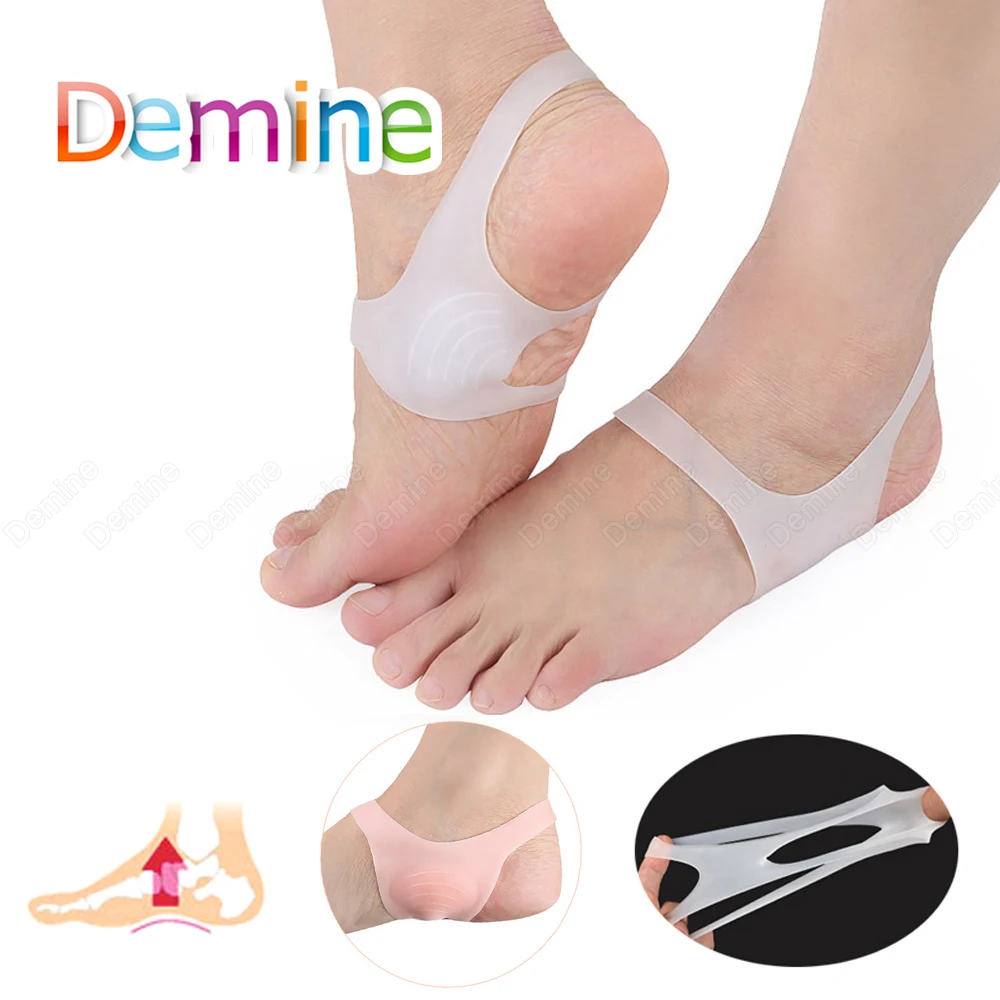

O-type Flat Foot Corrector Insoles Pads Arch Support Shoe Insert Silicone Orthopedic Feet Cushion Health Care Gel Shoes Insoles