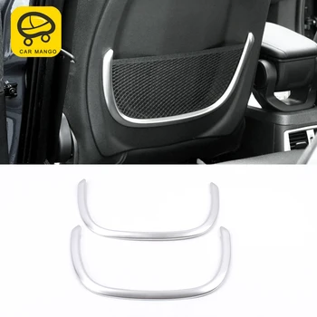 

CARMANGO For BMW 1 Series F20 F21 2012-2019 Car Styling Chrome ABS Rear Seat Back Trim Frame Cover Sticker Interior Accessories