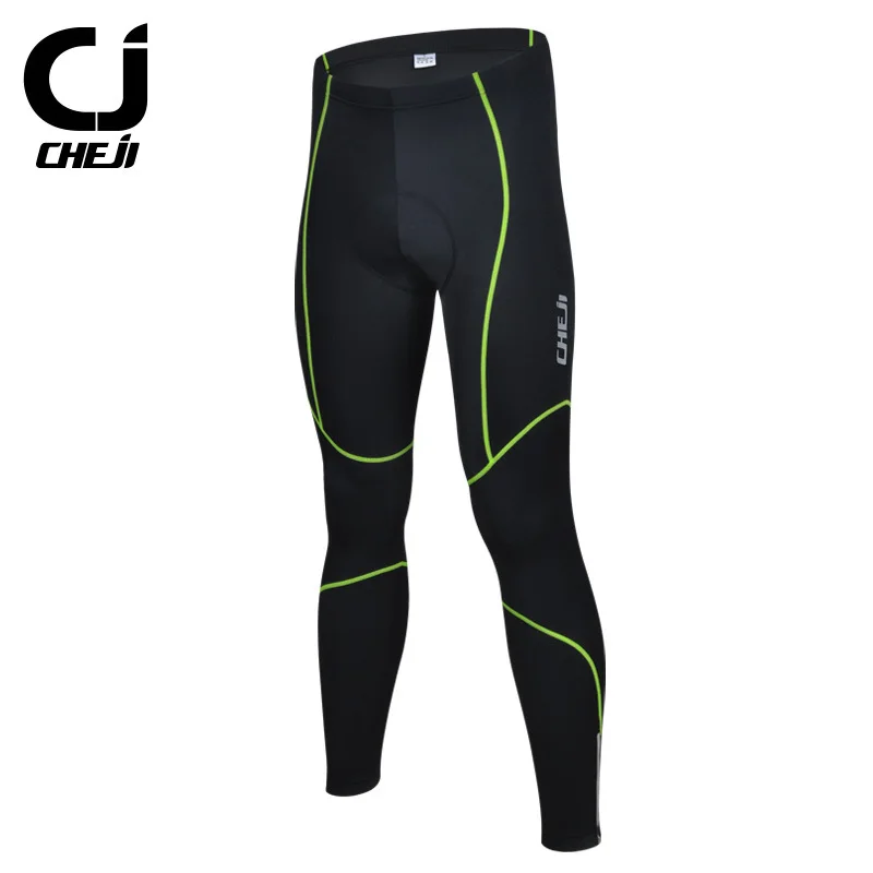 

Mens Long Pants Bicycle Padded Cycling Trousers Shorts Cushion Reflective Bike