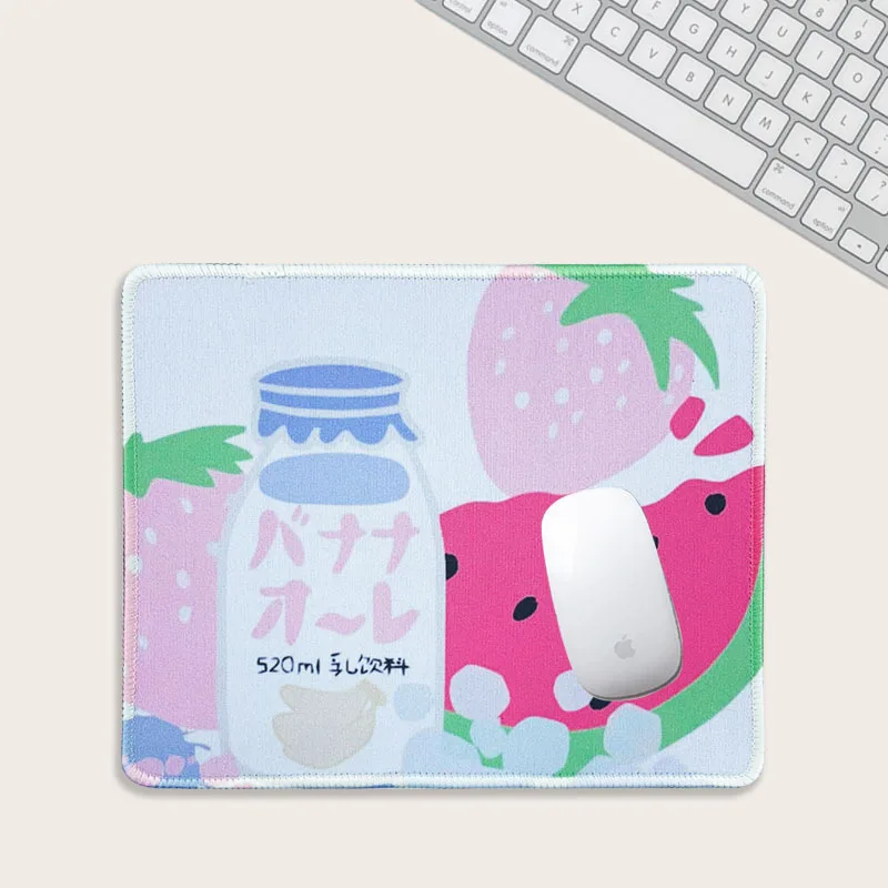 

Creative laptop fruit thickened mouse pad computer desk pad writing desk book rubber non-slip mouse pad