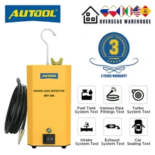 Детектор Утечки дыма AUTOOL SDT106, автомобильный инструмент для диагностики протечек труб и труб Детектор Утечки дыма AUTOOL SDT106, автомобильный инструмент для диагностики протечек труб и труб