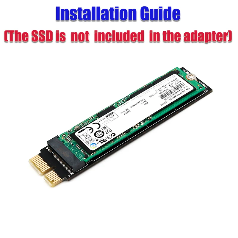 PCIE to M2 Adapter NVMe SSD M2 PCIE X1 Raiser PCI-E PCI Express M Key Connector Supports 2230 2242 2260 2280 M.2 SSD Full Speed