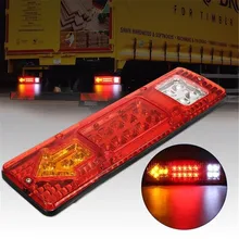 *#Best Price 1Pc 24V 19 LED Caravan Lighting Trailer Truck Light Caravan Truck Tail Light Turn Signal Reverse Brake Rear Lamp Taillights Red *#Best Price 1Pc 24V 19 LED Caravan Lighting Trailer Truck Light Caravan Truck Tail Light Turn Signal Reverse Brake Rear Lamp Taillights Red
