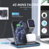 54949-a00aec.jpg Support de chargeur rapide sans fil, station de charge 3 en 1
