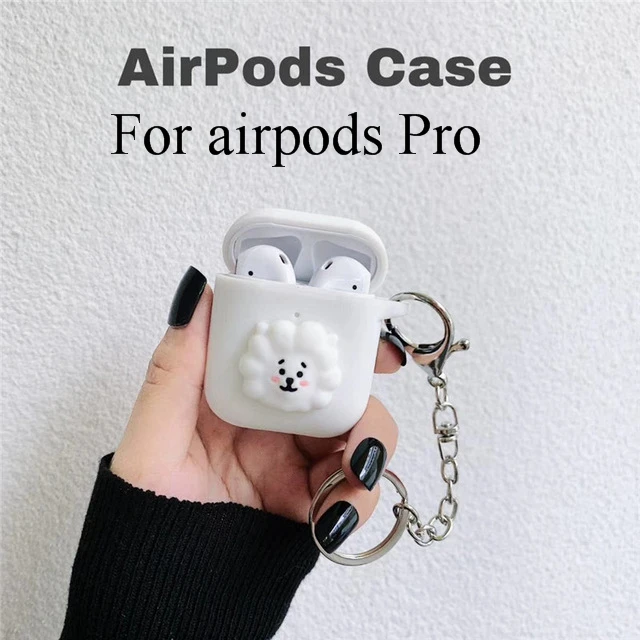 Милый мультяшный Мягкий силиконовый чехол для Apple Airpods 2 3 Чехол беспроводные Bluetooth игрушечные наушники история для airpods Pro Чехол - Цвет: For airpods Pro