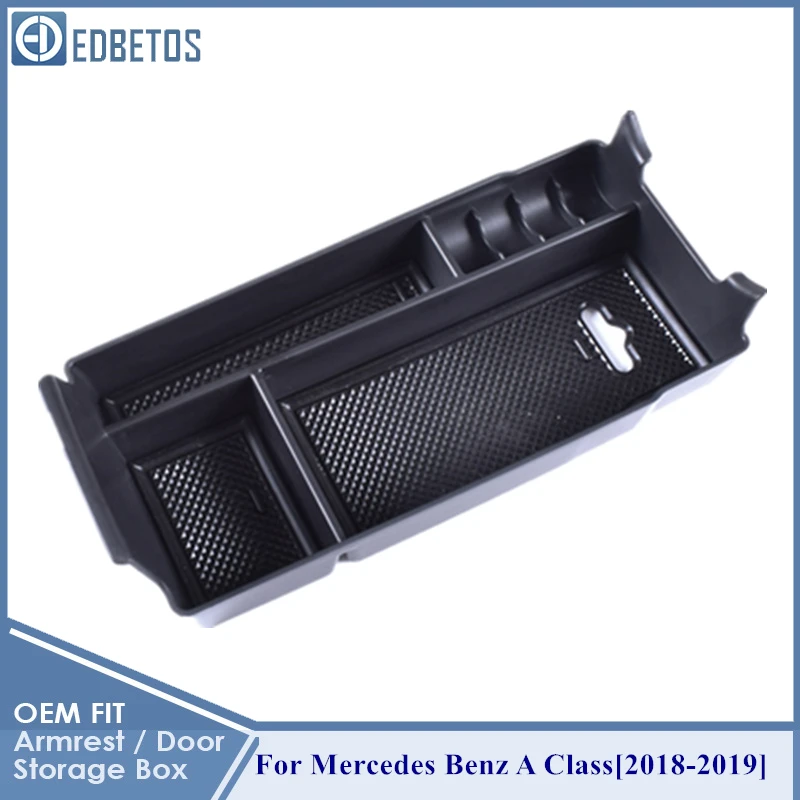 

Car Center Console Box For Mercedes Benz A Class A180 A200 2018 2019 Accessories Central Multifunction Storage Pallet Container