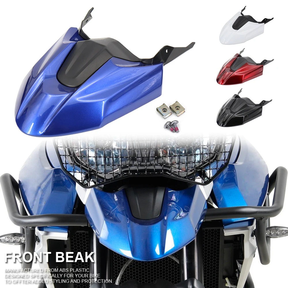 

NEW Motorcycle Front Beak Extend Wheel Fender Nose Extension Cover For Tiger 800 XC XRT XRX 2019 2018 2017 2016 2015