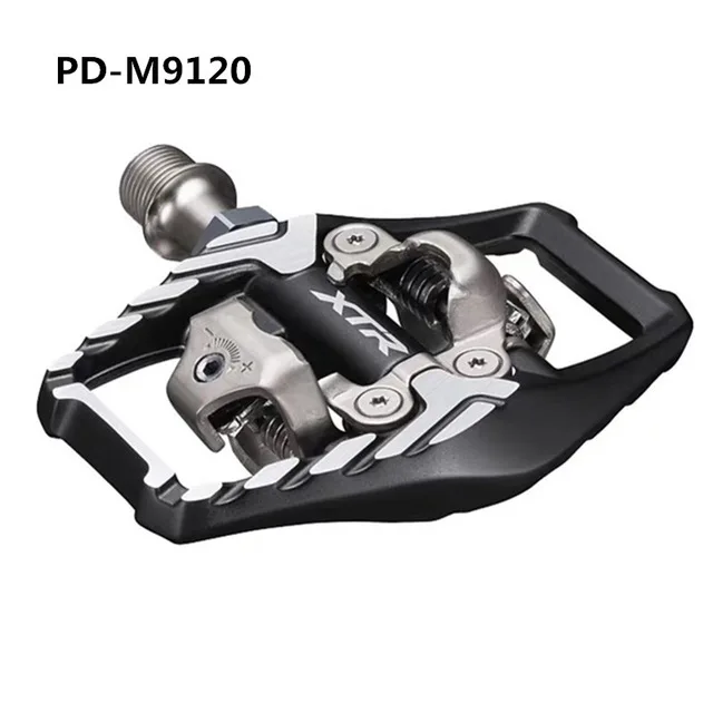 PD-M9120 SHIMANO горный велосипед PD-M8100/M8120/M8140/M9100/M9120 самоблокирующаяся педаль Совершенно новая Оригинальная с SH51 - Цвет: PD-M9120