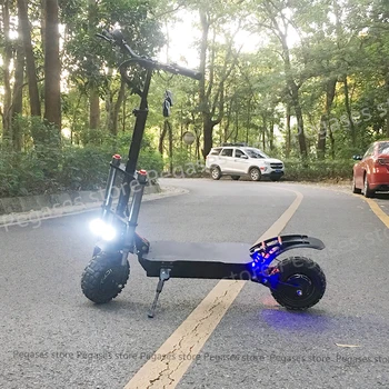 

60V 4000W Motor Electric Scooter Off Road 80KM/H Electric 11 inch Adult kick e scooter with folding patinete electrico adulto