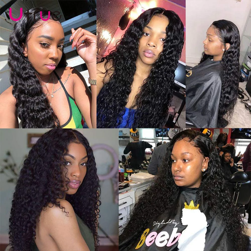 Рисунок 6 - Индийский фронтальный парик с глубокой волной 13x4