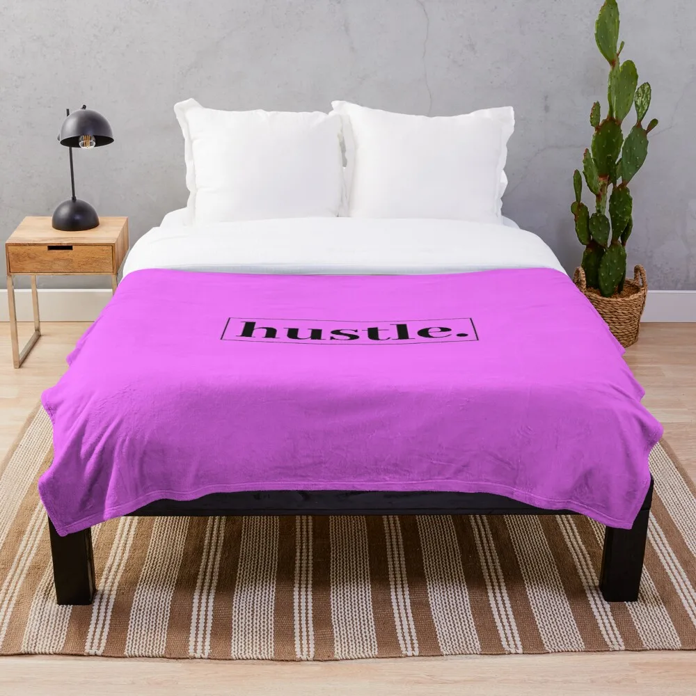 

hustle Throw Blanket Soft Sherpa Blanket Bed Sheet Single Knee Blanket Office Nap Blanket
