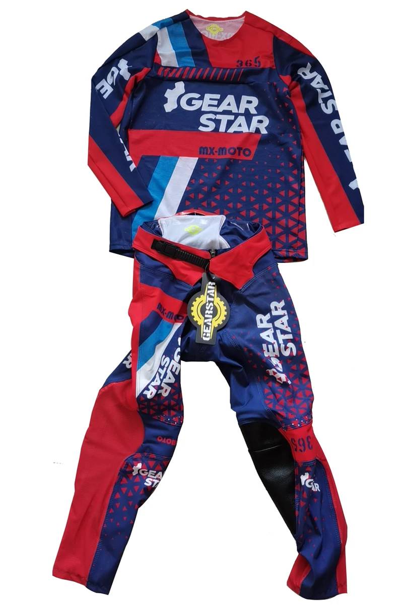 GEAR STAR-Maillot et pantalon de motocross pour enfants