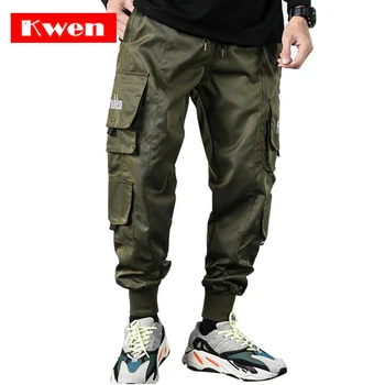 

Street clothing Men Multi-pocket Harem Hip Pop Pants Trousers Streetwear Sweatpants Male Casual Fashion Cargo Pants Men
