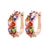 Bettyue – boucles d'oreilles en Zircon brillant pour femmes, bijoux éblouissants, 13 couleurs, cadeau de fête accrocheur ► Photo 1/6