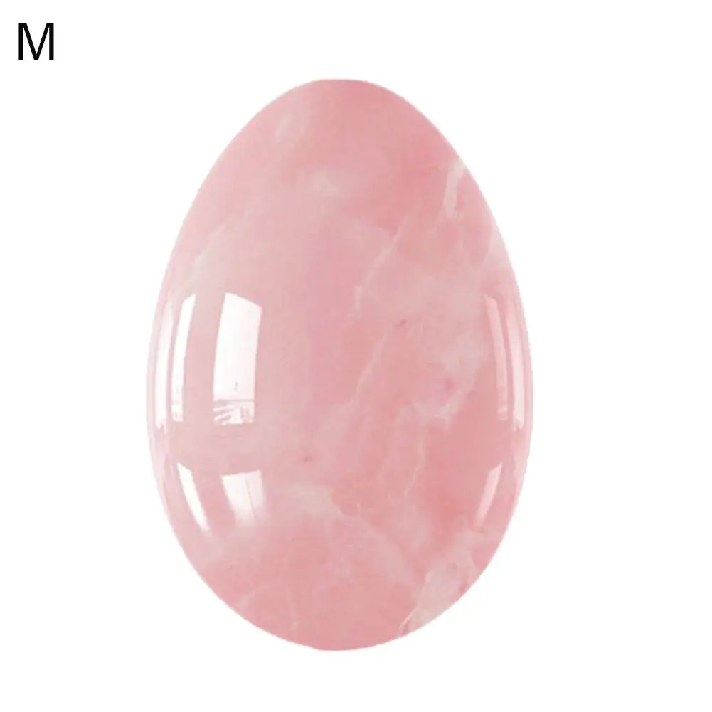 Oval Shape Drilled Postpartum Vaginal Tightening Yoni Egg Kegel Massage Stone Jade Eggs Natural Stone Vaginal Tighten Eggs