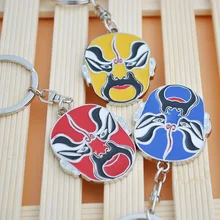 Этнический стиль брелок для Макияжа Лица брелок Подвеска Пекинская опера элемент аксессуары креативный крутой маленький подарок