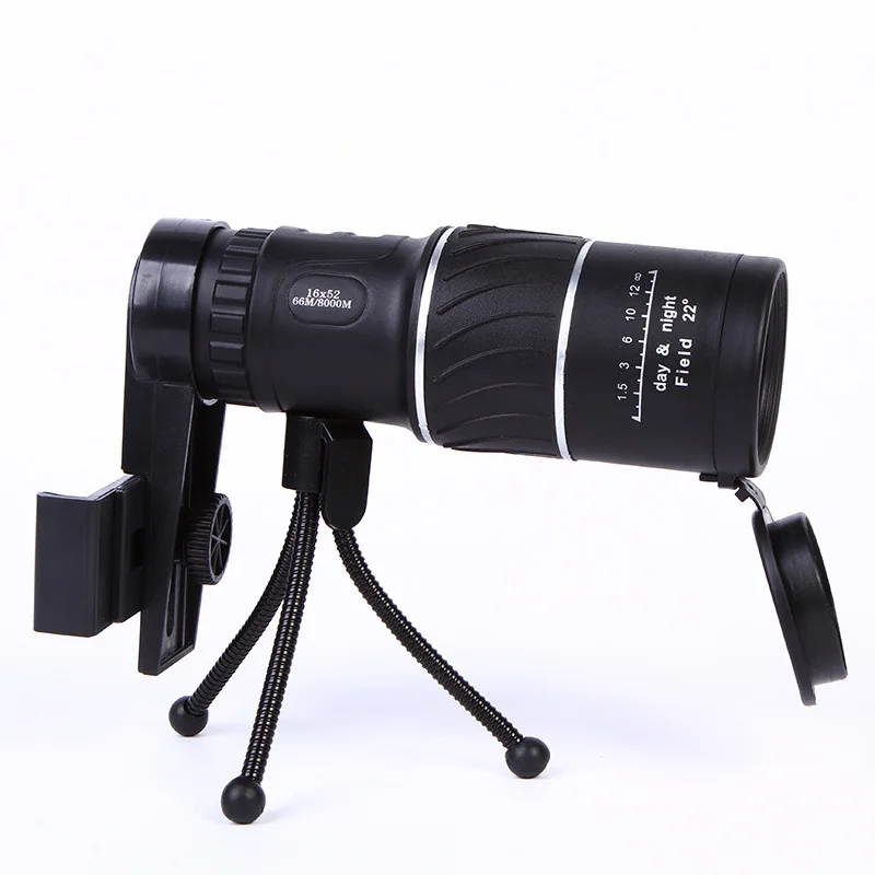 

Zacro High Definition Monocular Telescope 16X52 Waterproof Mini Portable Military Zoom 10X Scope For Travel Hunting