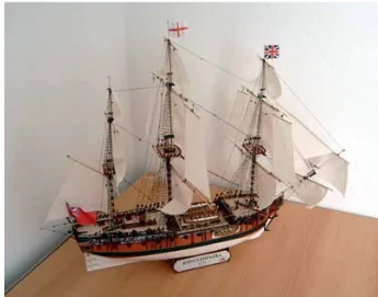 

Paper model British Cleopatra sailing paper model 1:96 sailing model handmade DIY