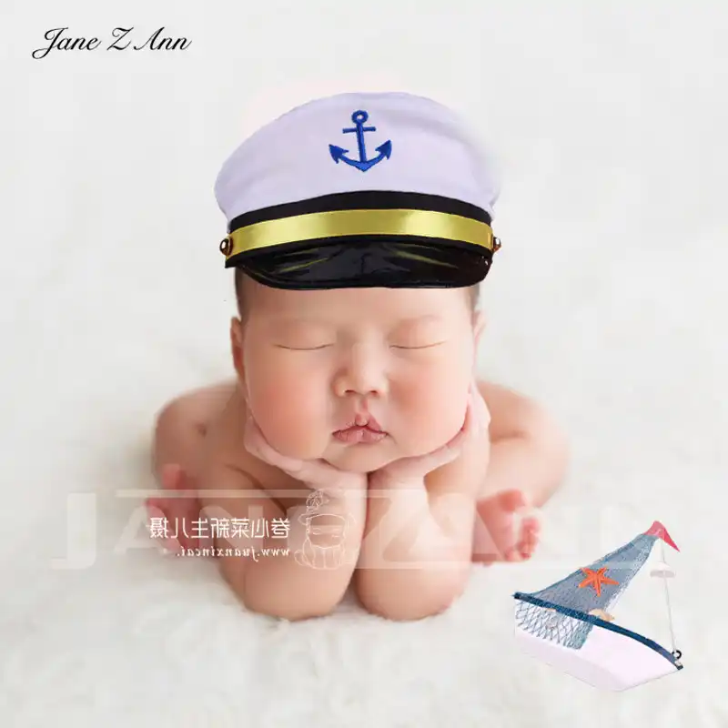 baby captain hat