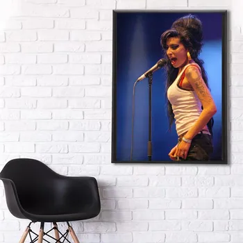 

British soul singer Amy Winehouse Poster Home Decoration Stickers & Posters Poster Stickers