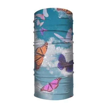 

Drop Ship 1PC Butterfly Printing Scarves Headwear Face Balaclava Rings Mouth Covered Cycling Neckerchief Bandanas Headbands
