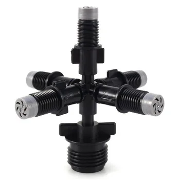 

Garden Water Sprinkler Automatic Irrigation Lawn 360 Degree Rotary 5 Nozzles Water Sprinkler Garden Supplies