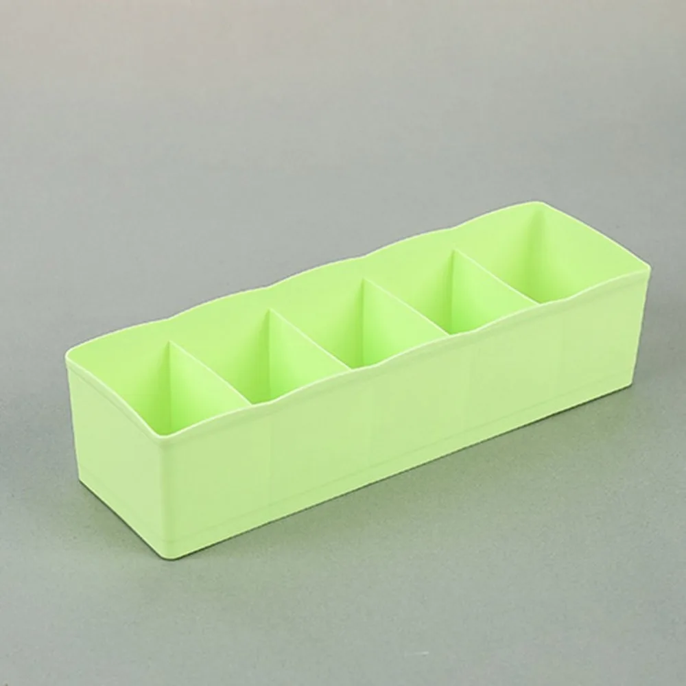 Plastic Desktop Organizer Universal Socks Storage Case Bra Ties Sorting Box Portable Underwear Organizer Home Accessories