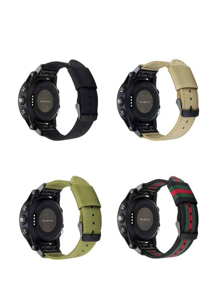3в1 быстросъемный наручный ремешок для Garmin Fenix 5X5 5S сменный нейлоновый браслет+ usb-кабель для зарядки часов Garmin Fenix