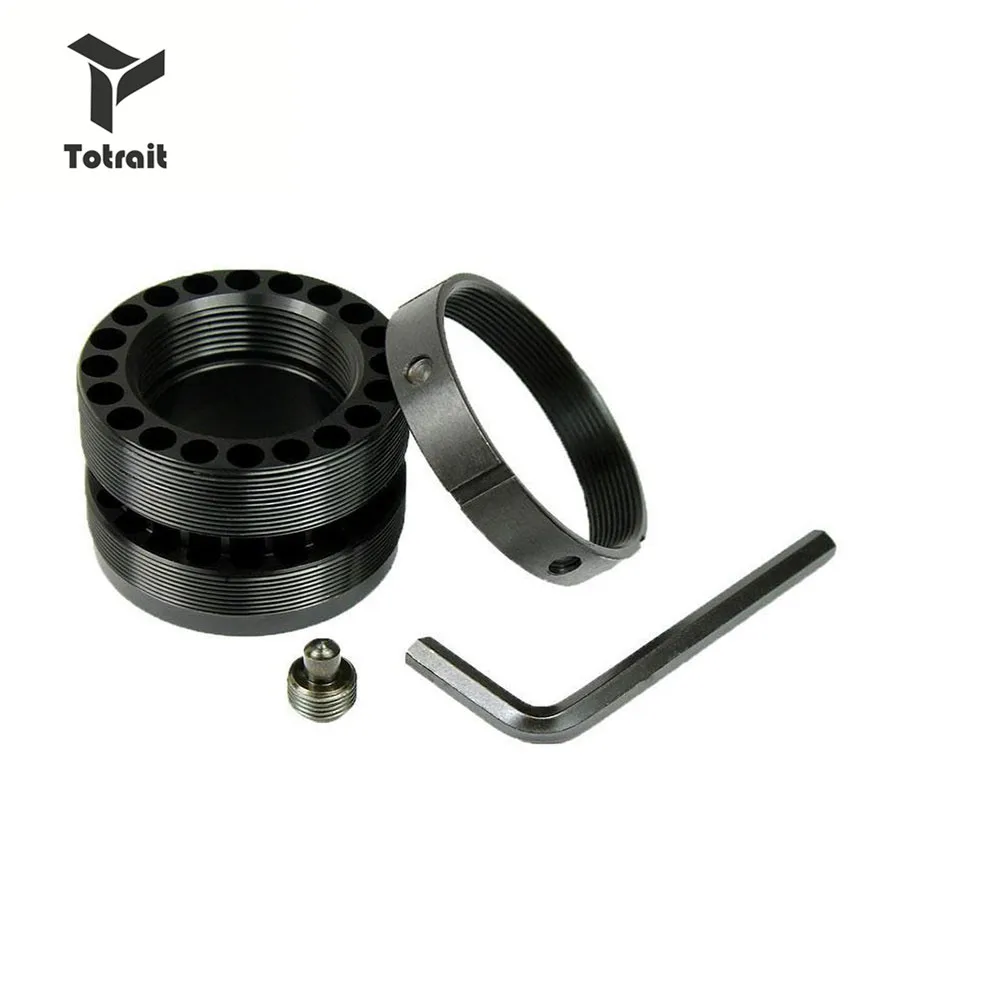 Totrait Tactical 223/5.56 .750 Barrel Nut Front End Cap for Model AR15 M4 Free Float Quad Rail Handguard AR System Shi | Спорт и