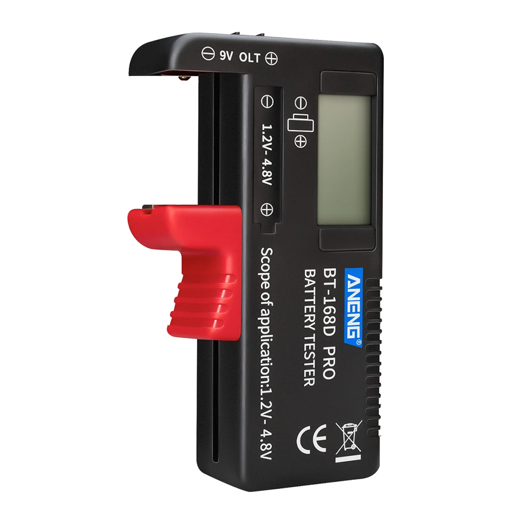 Bt168 Pro Digital Battery Tester Aa/aaa/c/d/9/1.5v Cell Battery