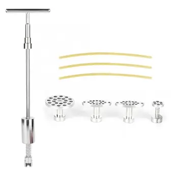 

Vehicle Dent Removal Repair Kit with Puller T-Bar Sliding Hammer Rubber Strip Metal Car Dent Remover New