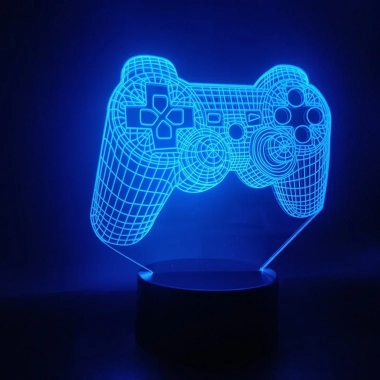 3D LED Game Controller Lamp Image 6