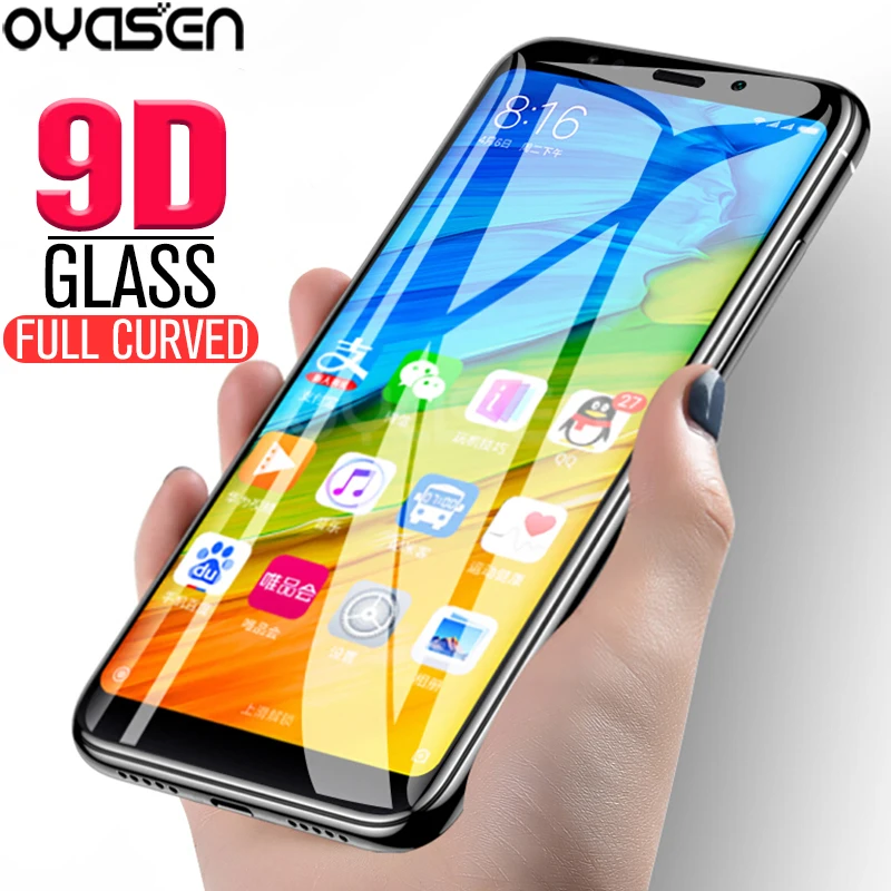9D полный изогнутая Защитная пленка для экрана Xiaomi Redmi 7A 7 6 6A 5 5A Plus Pro Note Закаленное