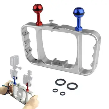 

2020 Portable CNC Ultra-light Aluminum Alloy Handle Diving Photography Stand For Gopro Cameras