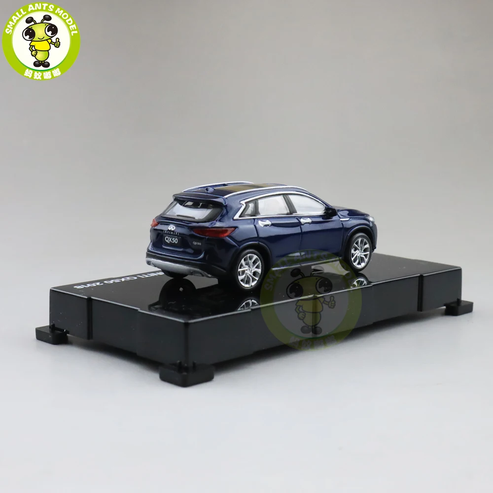 1/64 для Nissan, Infiniti QX50 литой модельный автомобиль игрушка джип подарки для мальчиков и девочек