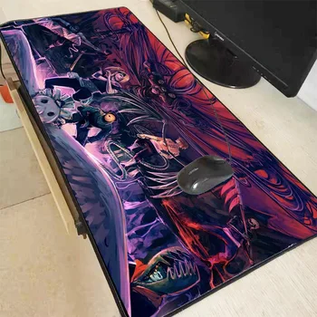 

MRGBEST Funny Colorful Anime Large Gaming Mouse Pad Gamer Locking Edge Keyboard Mat Desk for CSGO LOL Dota Game